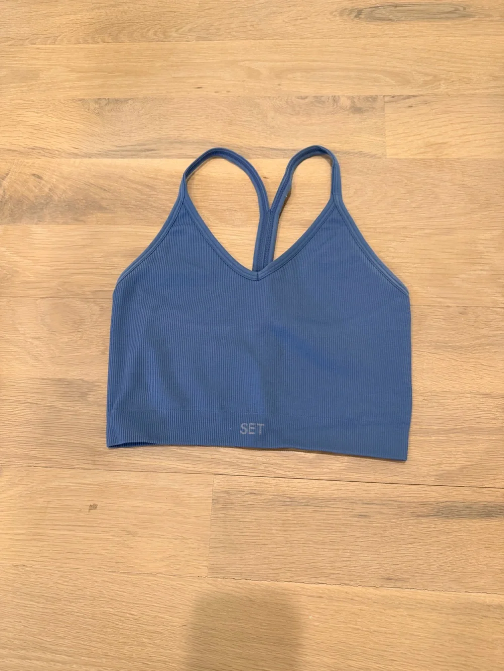 SET Active Womens Navy Blue High-Waist Leggings & Sports Bra Set
